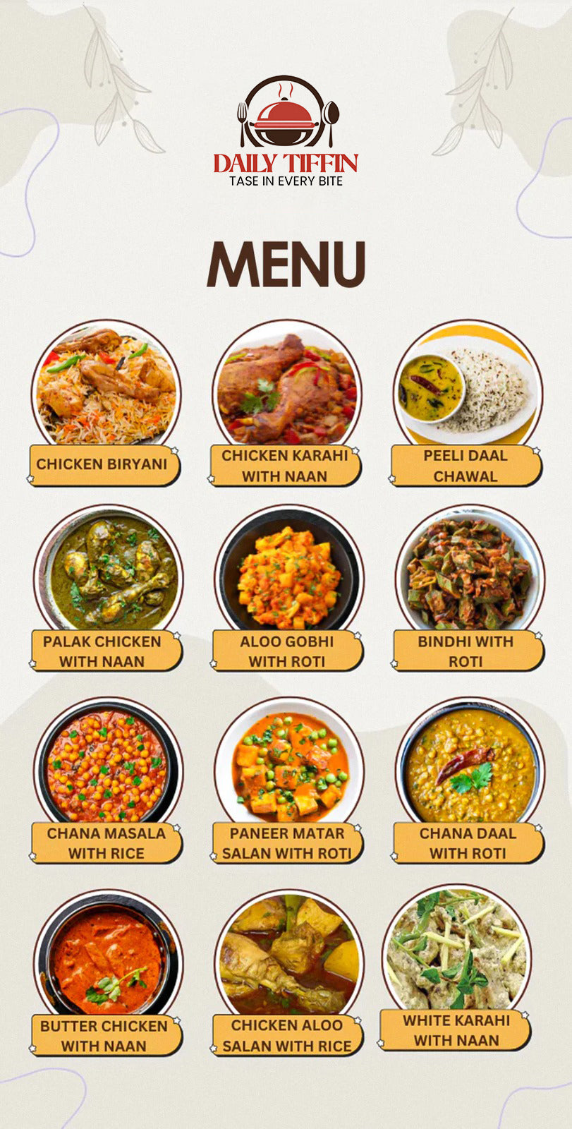 (Daily Delivery) MONTHLY MIX AND MATCH 24 MEALs PLAN